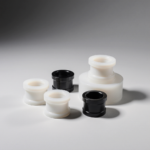 CNC Turning Services 7 CNC turned POM and PTFE plastic parts including bushings and insulators