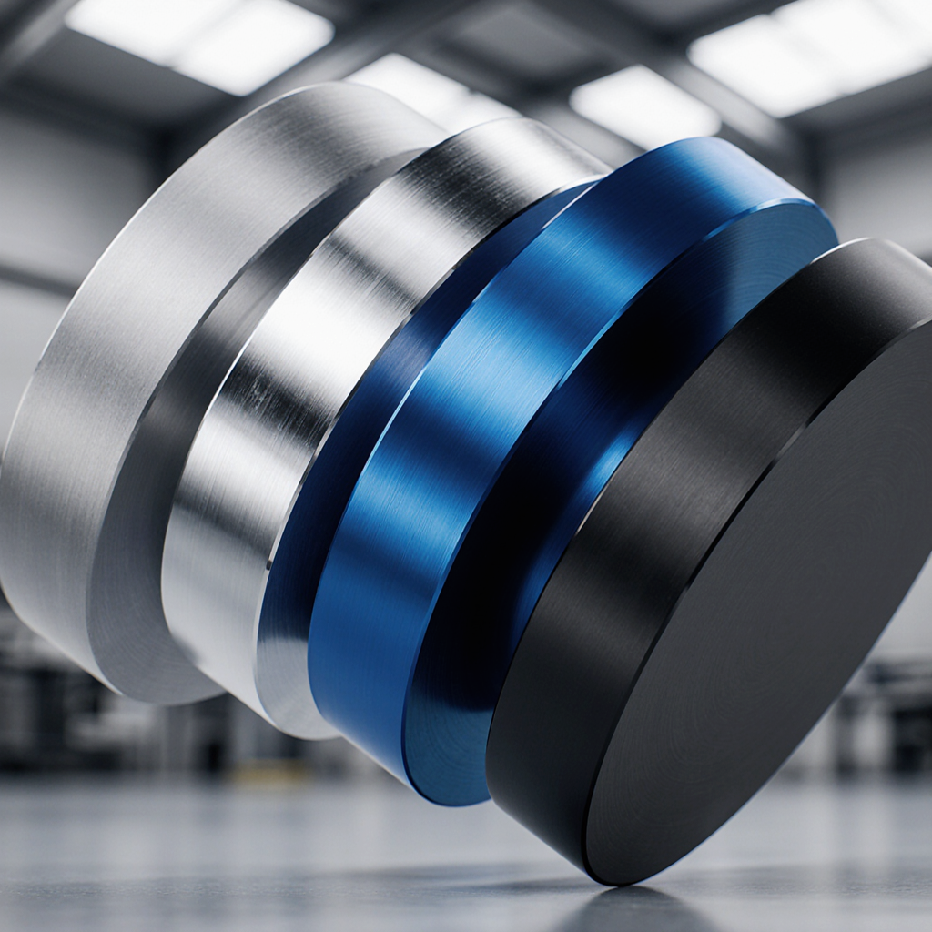 Surface Finishing Services 1 anodizing treatment of surfaces of different colored metals