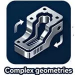 icon of CNC Prototyping Complex Geometries & Customization