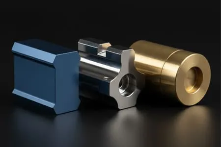 picture showed all kinds of surface treatment like polish anodize