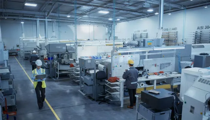 picture of cnc machining factory