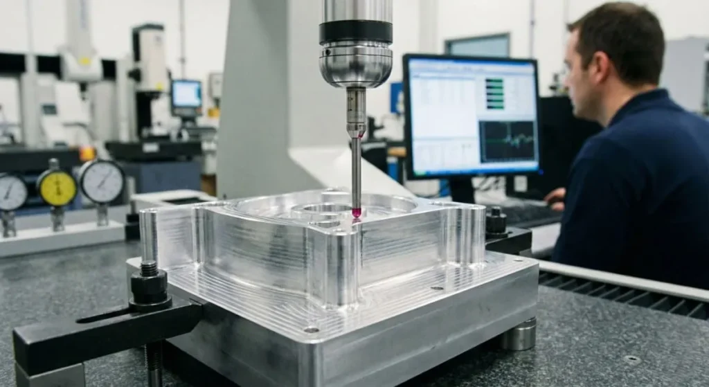 china cnc machining service quality inspection