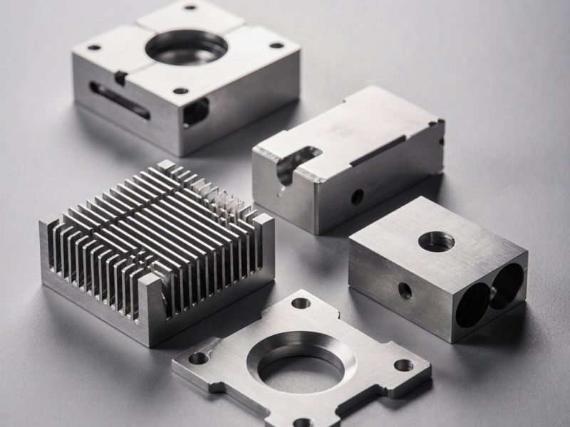CNC milled aluminum heat sinks and precision electronic housings CNC milled aluminum heat sinks and precision electronic housings