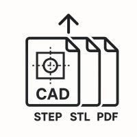 Illustration-of-CNC-drawing-upload-with-STEP-STL-PDF-formats Illustration of CNC drawing upload with STEP, STL, PDF formats