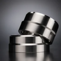 Mirror polished stainless steel CNC parts with a high gloss reflective finish