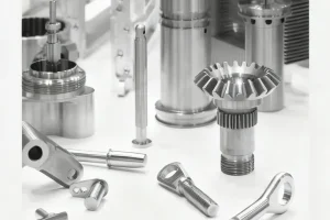 The picture of machined parts in the energy​​ field