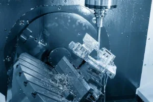 The picture shows the processing procedure of 5 Axis CNC Machining